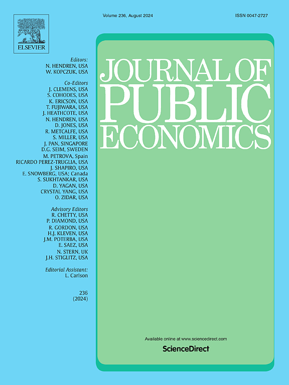 J Public Economics